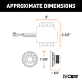 CURT Spectrum Trailer Brake Controller (MPN: 51170)