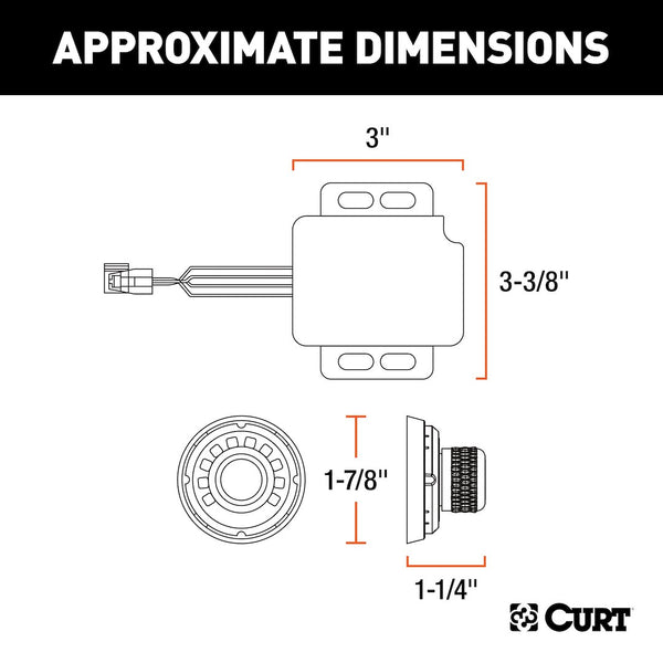 CURT Spectrum Trailer Brake Controller (MPN: 51170)