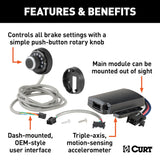 CURT Spectrum Trailer Brake Controller (MPN: 51170)