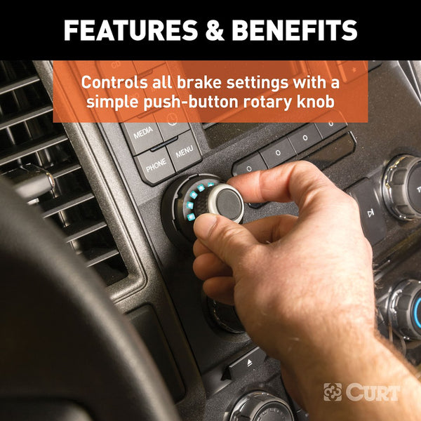 CURT Spectrum Trailer Brake Controller (MPN: 51170)