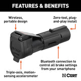 Curt Echo Wireless Trailer Brake Control (MPN: 51180)