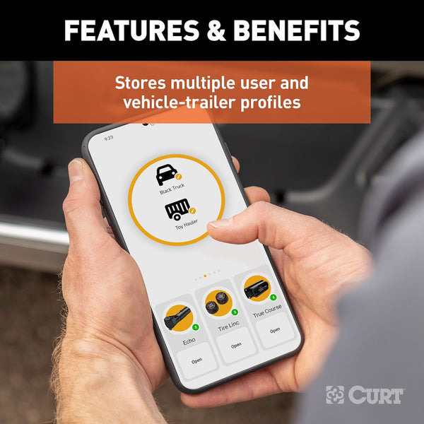 Curt Echo Wireless Trailer Brake Control (MPN: 51180)
