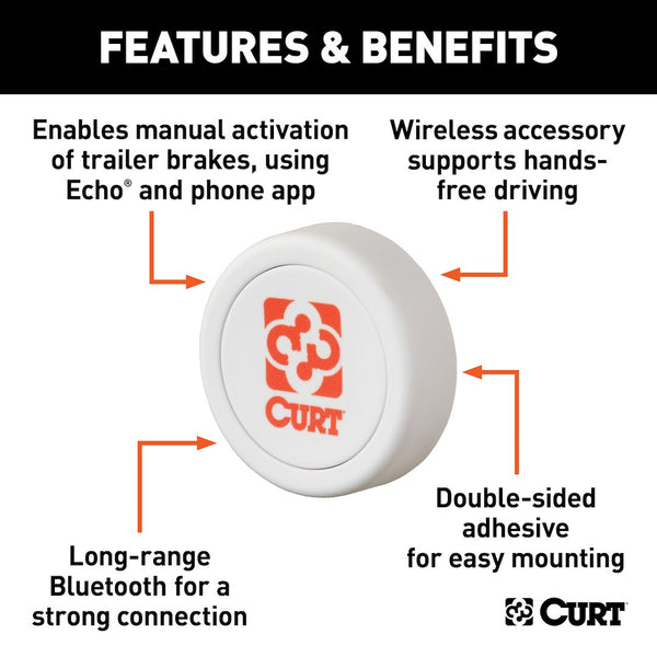 Curt Bluetooth Trailer Brake Control Button (MPN: 51189)