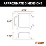 CURT Echo Wireless Trailer Brake Controller (MPN: 51200)