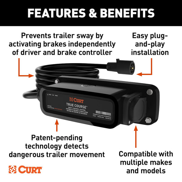CURT Weight Distribution Hitch Sway Control Kit (MPN: 51202)