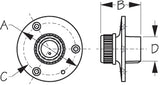 Sea-Dog Boat Washdown Fitting (MPN: 512120-1)