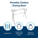 Camco Stainless Steel Portable Clothes Drying Rack (MPN: 51339)