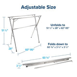 Camco Stainless Steel Portable Clothes Drying Rack (MPN: 51339)