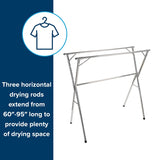 Camco Stainless Steel Portable Clothes Drying Rack (MPN: 51339)