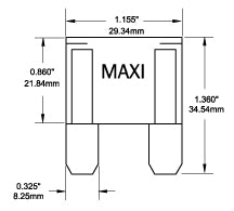 Blue Sea Blade Fuse (MPN: 5143-BSS)