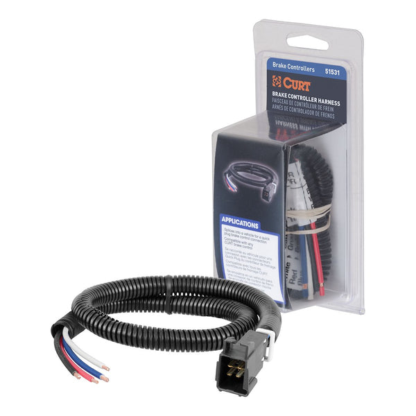 CURT Trailer Brake Control Wiring Harness (MPN: 51531)