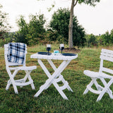 Camco Three-Piece Outdoor Folding Table And Chair Set (MPN: 51640)