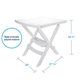 Camco Three-Piece Outdoor Folding Table And Chair Set (MPN: 51640)