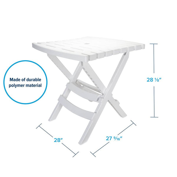 Camco Three-Piece Outdoor Folding Table And Chair Set (MPN: 51640)