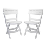 Camco Three-Piece Outdoor Folding Table And Chair Set (MPN: 51640)