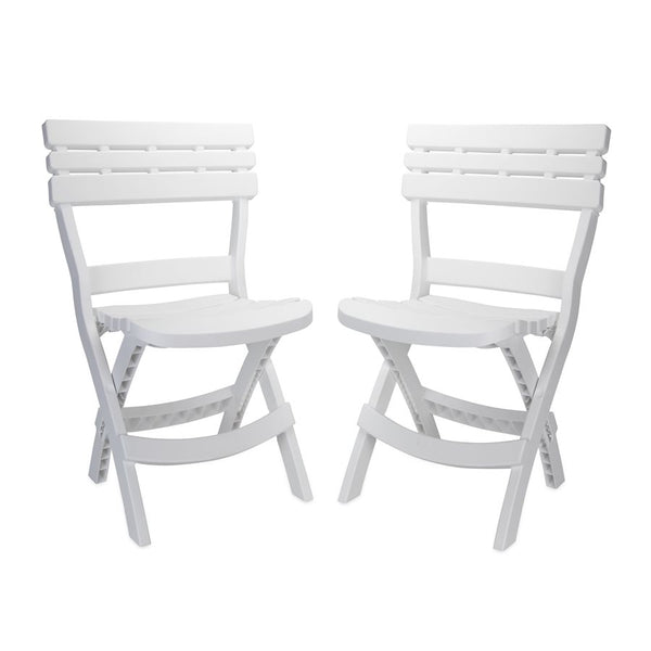 Camco Three-Piece Outdoor Folding Table And Chair Set (MPN: 51640)