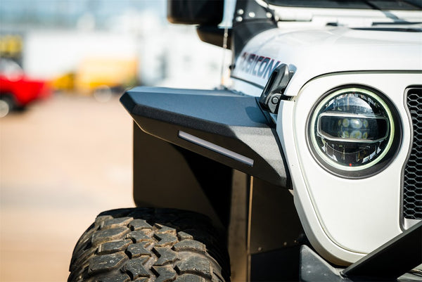Road Armor Fender Flare With LED Lights (MPN: 518AFFWB)