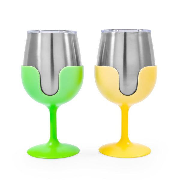 Camco Stainless Steel Wine Tumblers (MPN: 51916)