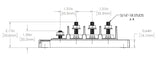 Blue Sea Fuse Block (MPN: 5196-BSS)