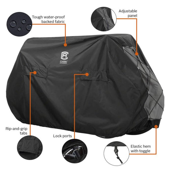 Classic Accessories Bike Cover (MPN: 52-154-013801-RT)