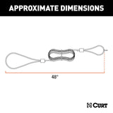 CURT Breakaway Switch Cable And Pin (MPN: 52021)