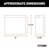 CURT Breakaway System Battery Box (MPN: 52022)