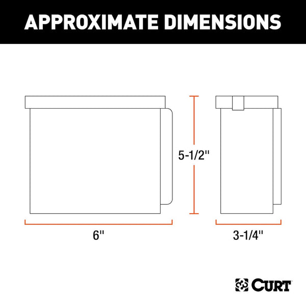 CURT Breakaway System Battery Box (MPN: 52022)