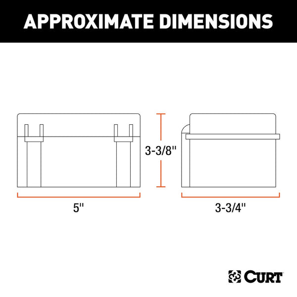 CURT Breakaway System Battery Box (MPN: 52027)