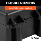 CURT Breakaway System Battery Box (MPN: 52027)