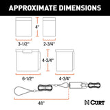 CURT Trailer Breakaway System Kit (MPN: 52044)