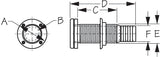 Sea Dog Boat Drain Plug Tube (MPN: 520510-1)