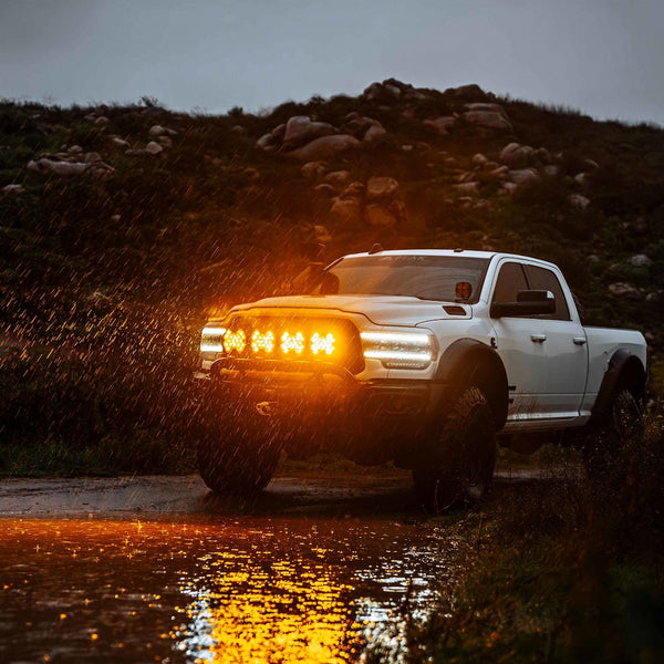 KC Hilites SlimLite Amber Driving Light Cover (MPN: 5208)