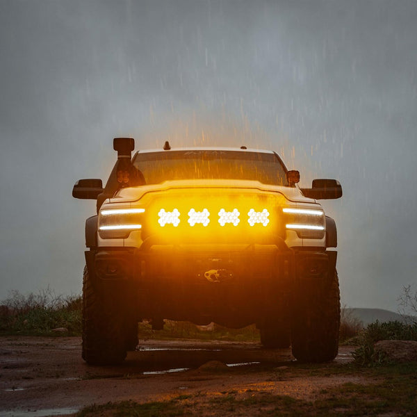KC Hilites SlimLite Amber Driving Light Cover (MPN: 5208)
