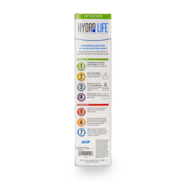 Hydro Life Fresh Water Filter Cartridge (MPN: 52101)