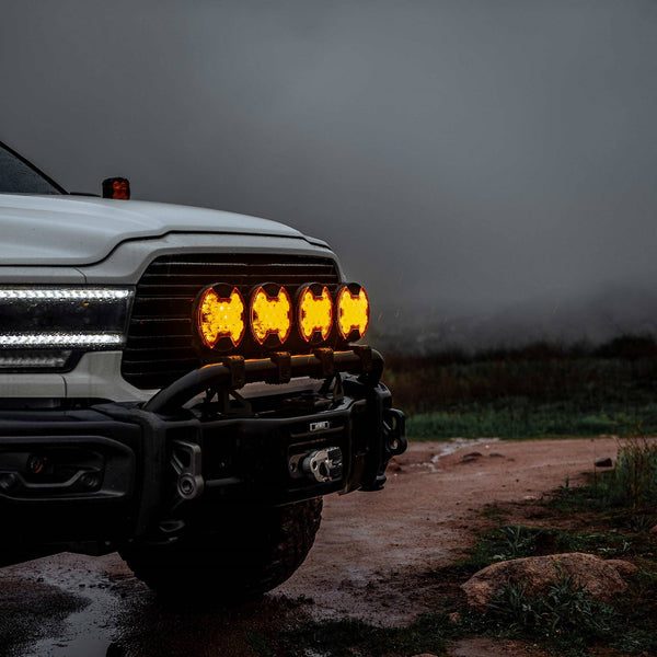 KC Hilites SlimLite Amber Driving Light Cover (MPN: 5211)
