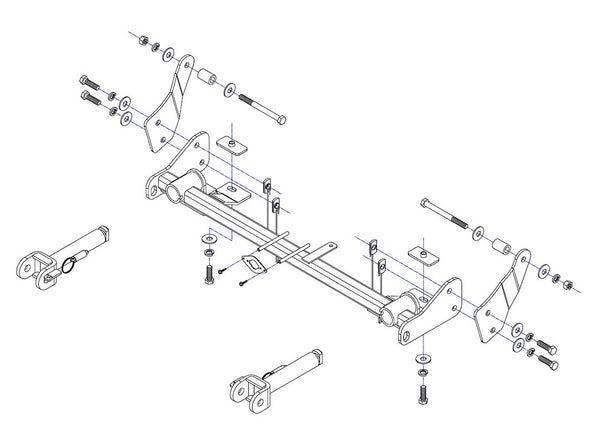 Roadmaster EZ5 Series Vehicle Baseplate (MPN: 521448-5)