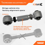 Dorman Toe Arm Replacement (MPN: 526-032)