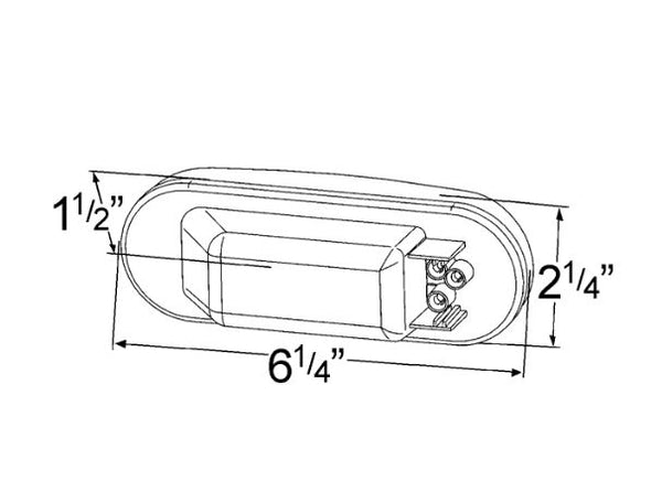 Grote Tail Light Assembly (MPN: 52892)