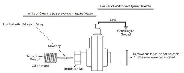AutoMeter Gauge Sending Unit (MPN: 5291)