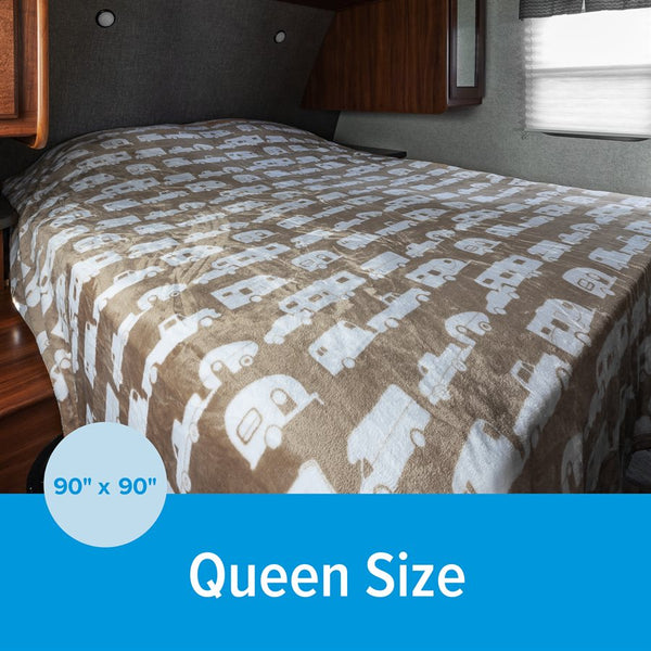 Camco Plush Fleece Blanket (MPN: 53126)