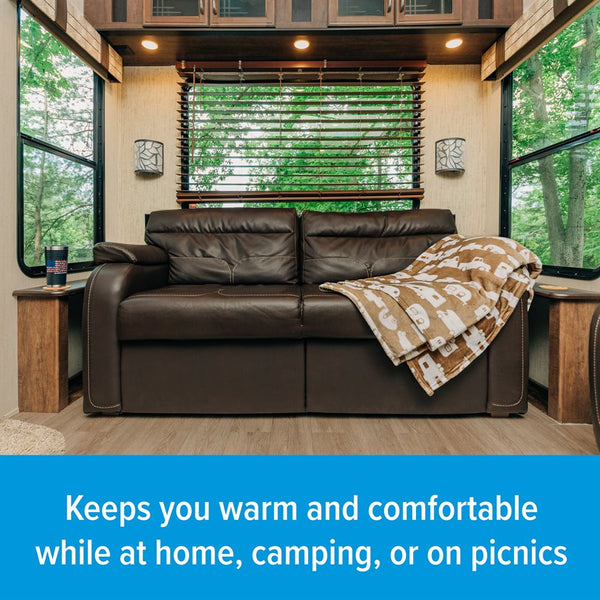 Camco Plush Fleece Blanket (MPN: 53126)