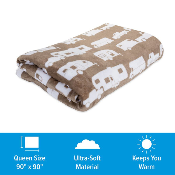 Camco Plush Fleece Blanket (MPN: 53126)