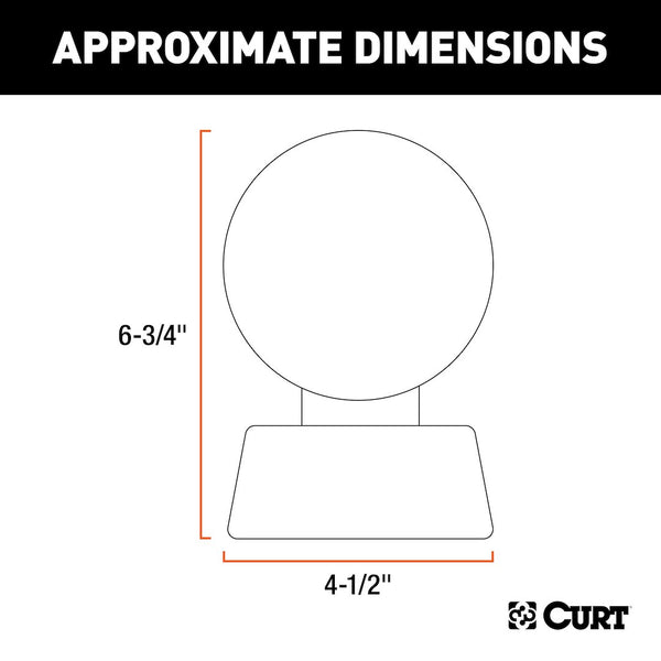 CURT Magnetic Tow Light Kit (MPN: 53204)