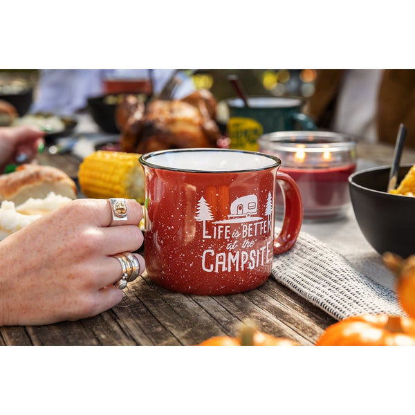 Camco Life Is Better At The Campsite Mug (MPN: 53235)