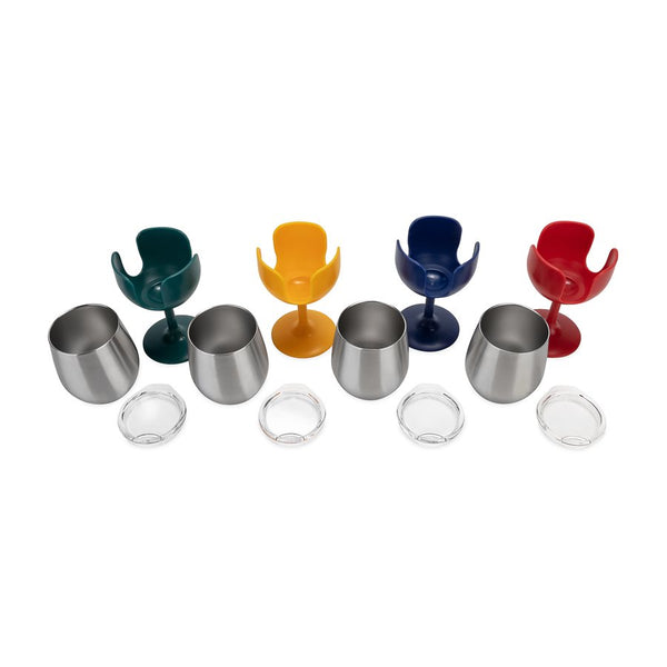 Camco Stainless Steel Wine Tumblers (MPN: 53465)