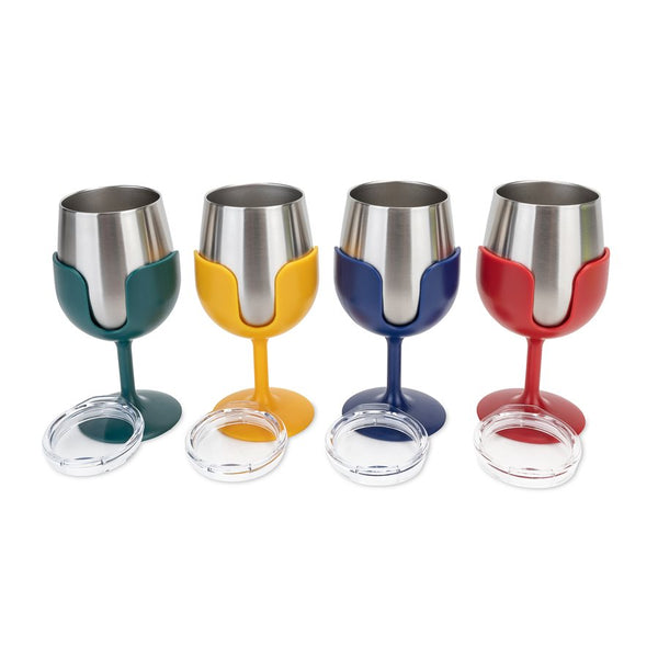 Camco Stainless Steel Wine Tumblers (MPN: 53465)