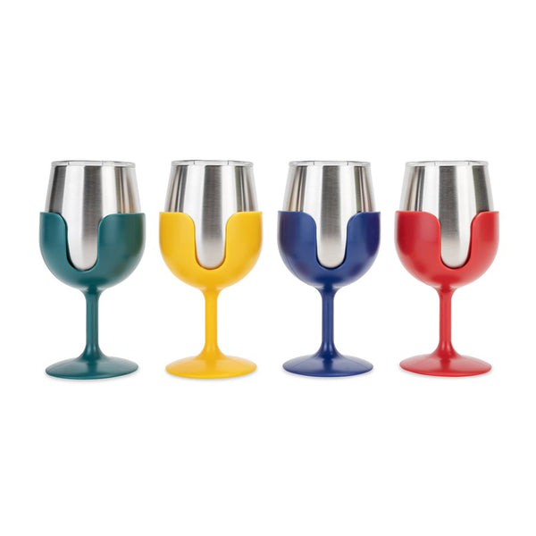 Camco Stainless Steel Wine Tumblers (MPN: 53465)