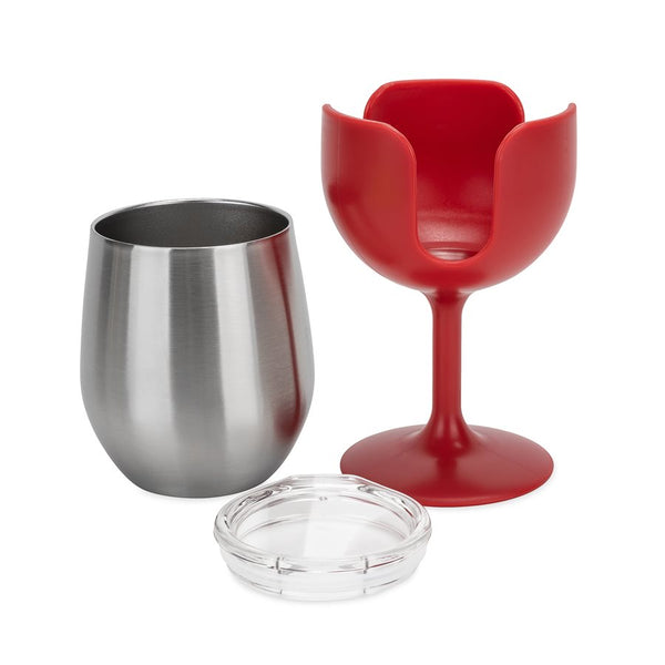 Camco Stainless Steel Wine Tumblers (MPN: 53465)