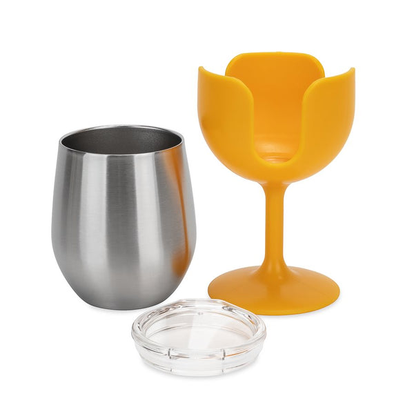 Camco Stainless Steel Wine Tumblers (MPN: 53465)