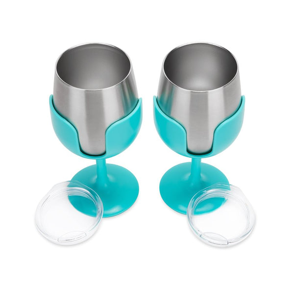 Camco Stainless Steel Wine Tumblers (MPN: 53484)